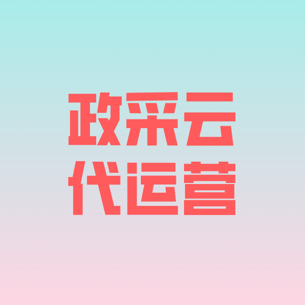 大化政采云代运营